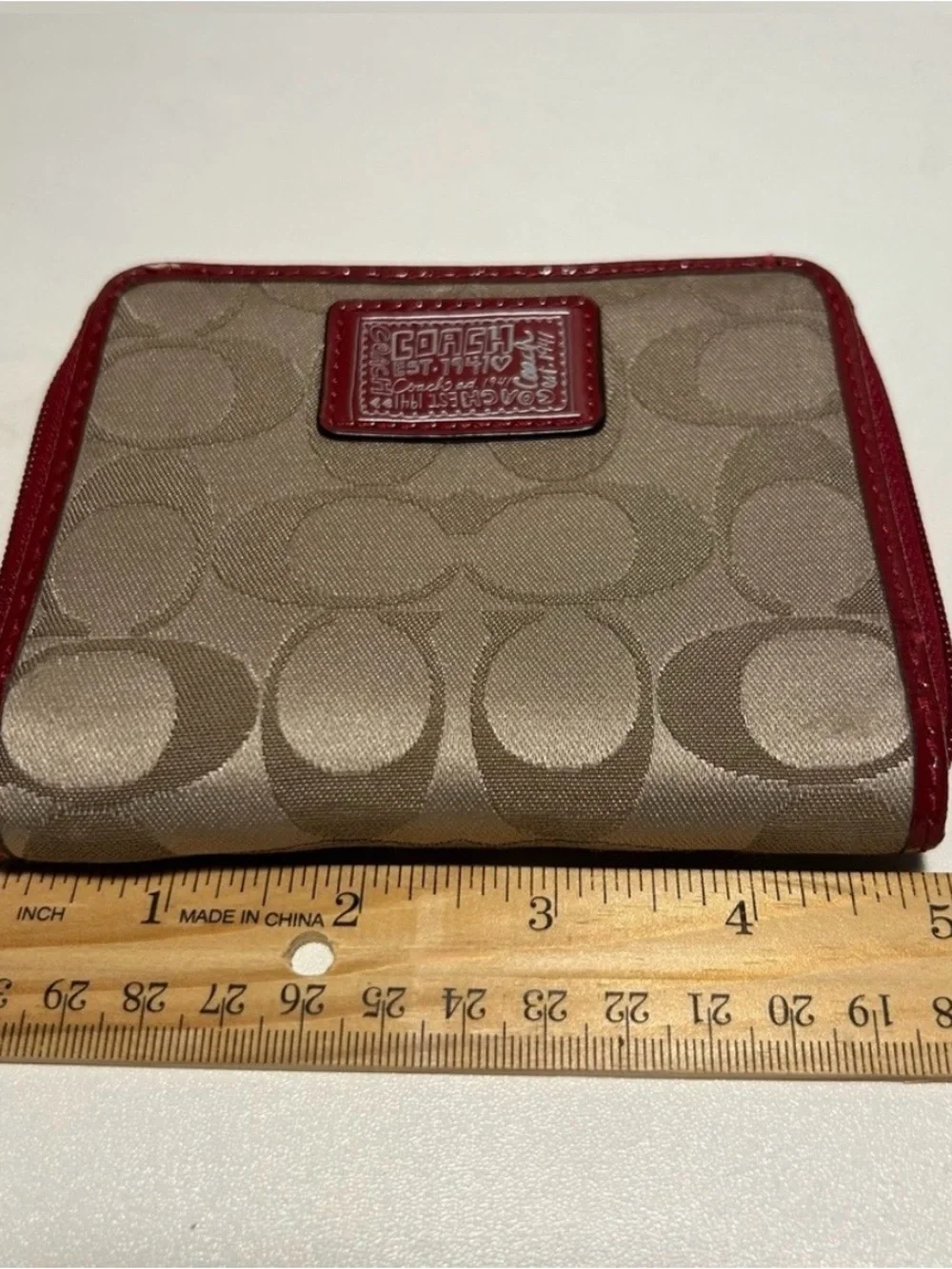 EUC!! Coach Poppy Wallet/ Wristlet